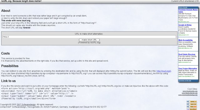 screenshot tourl.org